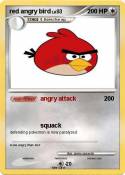 red angry bird