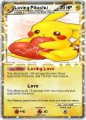 Loving Pikachu