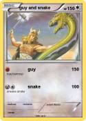 guy and snake