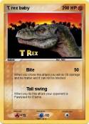 T. rex baby