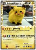 Cute cat Pikach