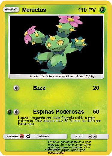 Pokemon Maractus