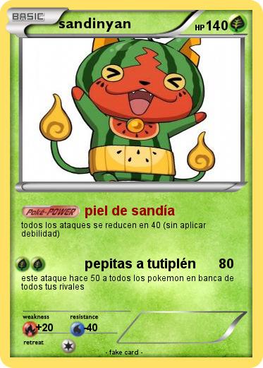 Pokemon sandinyan