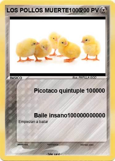 Pokemon LOS POLLOS MUERTE1000