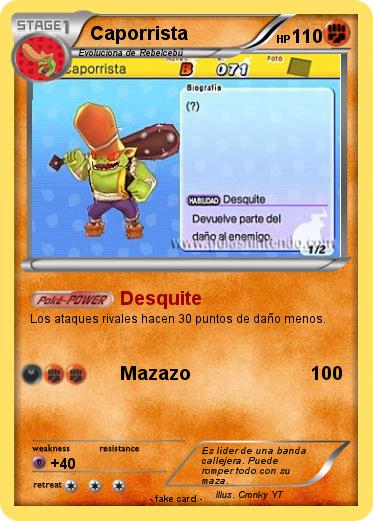 Pokemon Caporrista