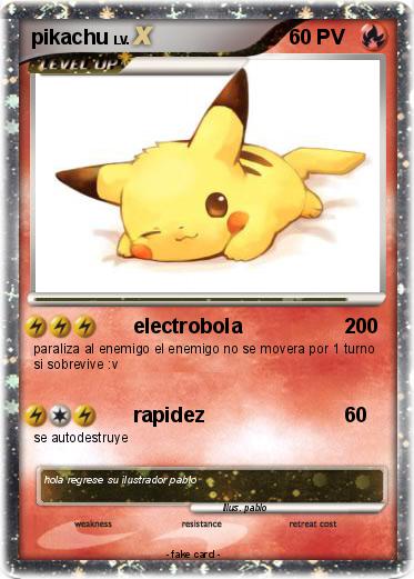 Pokemon pikachu