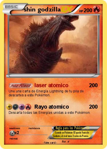 Pokemon shin godzilla