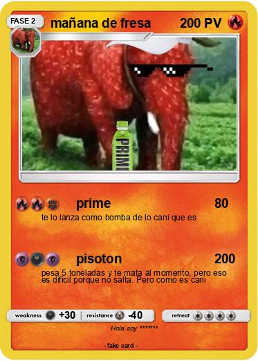 Pokemon mañana de fresa