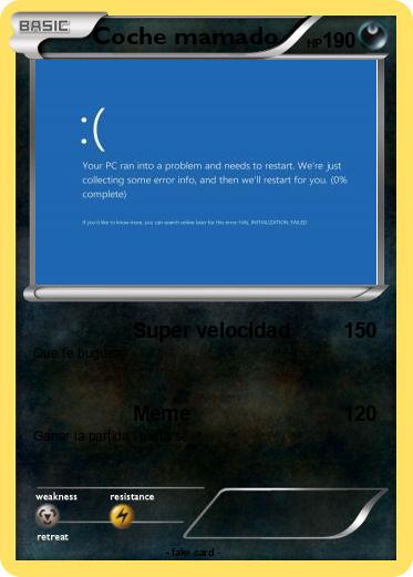 Pokemon Coche mamado