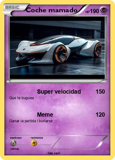 Pokemon Coche mamado