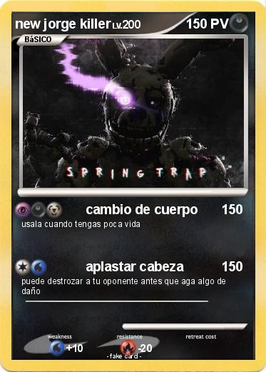 Pokemon new jorge killer