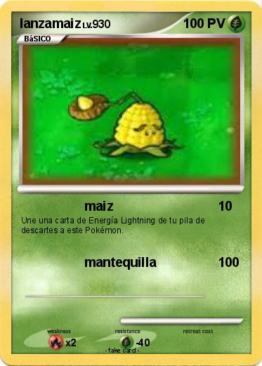Pokemon lanzamaiz