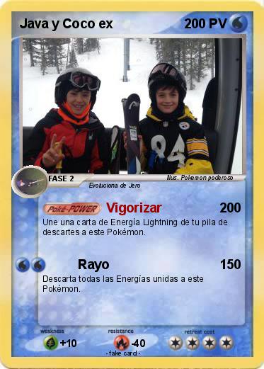 Pokemon Java y Coco ex