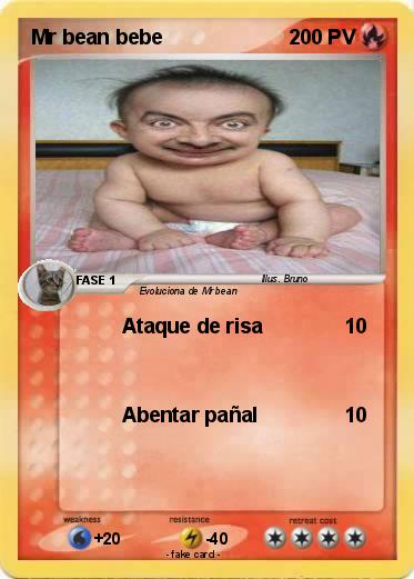 Pokemon Mr bean bebe