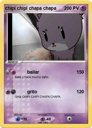 Pokemon chipi chipi chapa chapa