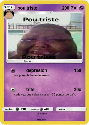 Pokemon pou triste