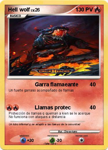 Pokemon Hell wolf