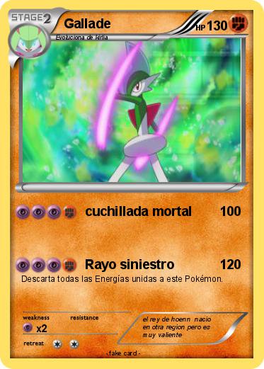 Pokemon Gallade