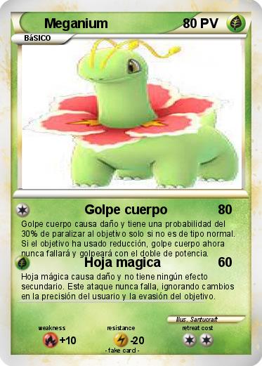 Pokemon Meganium