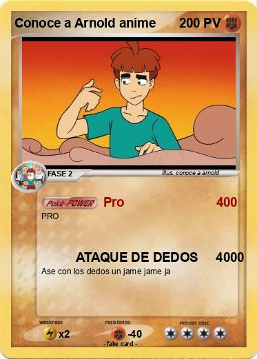 Pokemon Conoce a Arnold anime