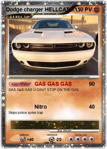 Pokemon Dodge charger HELLCAT