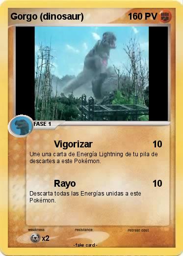 Pokemon Gorgo (dinosaur)