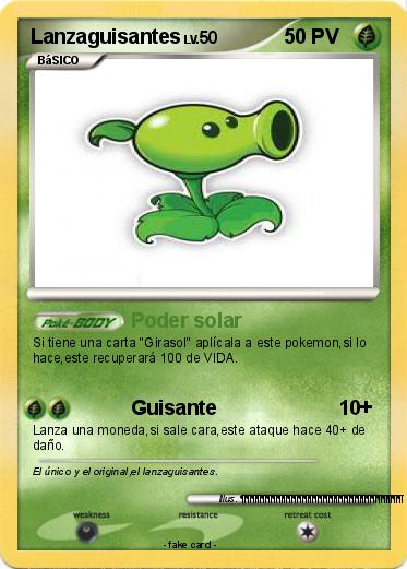 Pokemon Lanzaguisantes
