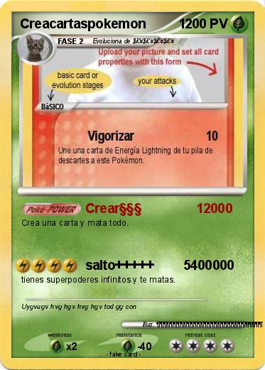 Pokemon Creacartaspokemon         1