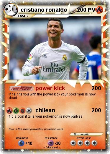 Pokemon cristiano ronaldo