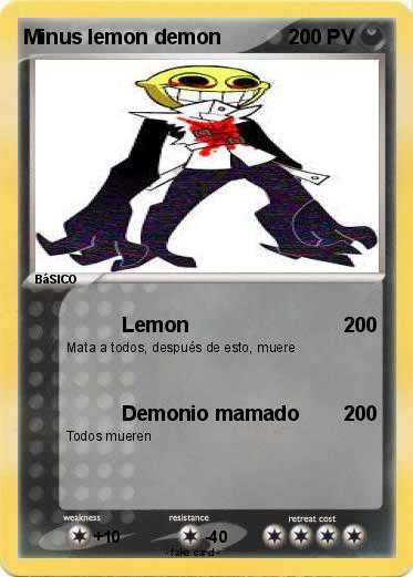 Pokemon Minus lemon demon