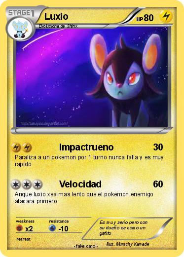 Pokemon Luxio