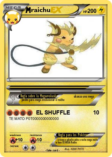 Pokemon raichu