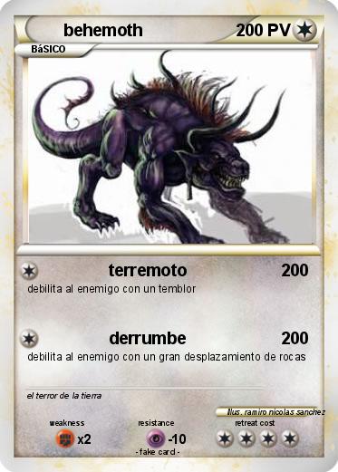 Pokemon behemoth