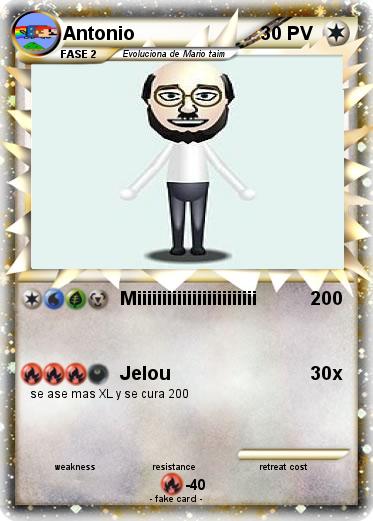 Pokemon Antonio