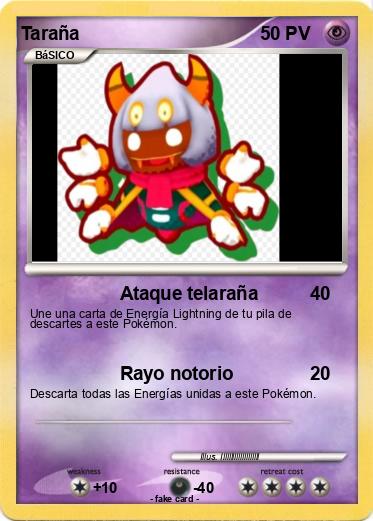 Pokemon Taraña