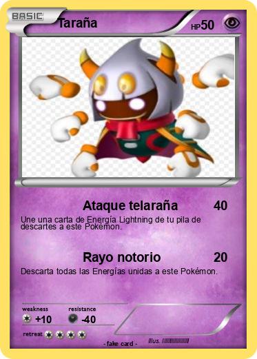 Pokemon Taraña