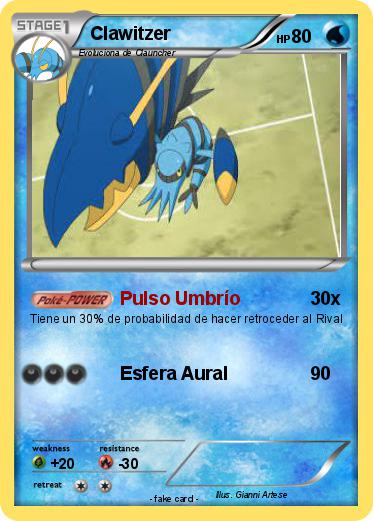 Pokemon Clawitzer