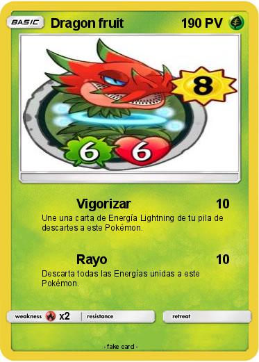 Pokemon Dragon fruit