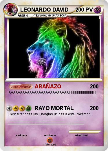 Pokemon LEONARDO DAVID