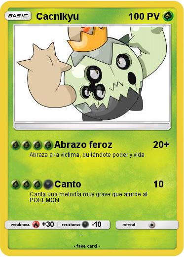 Pokemon Cacnikyu