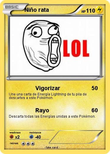 Pokemon Niño rata