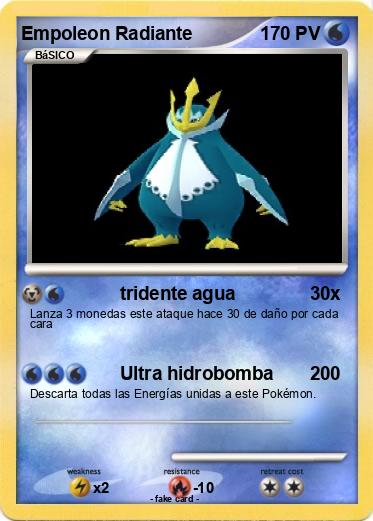 Pokemon Empoleon Radiante