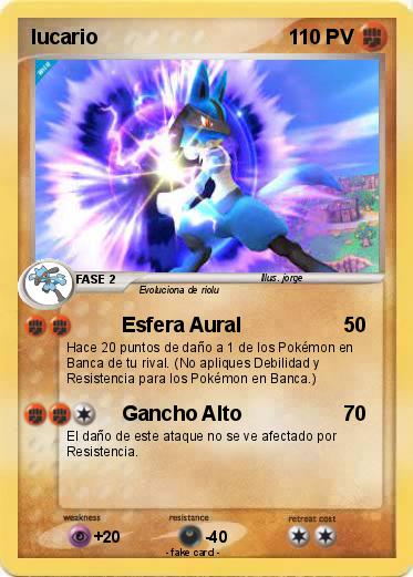 Pokemon lucario
