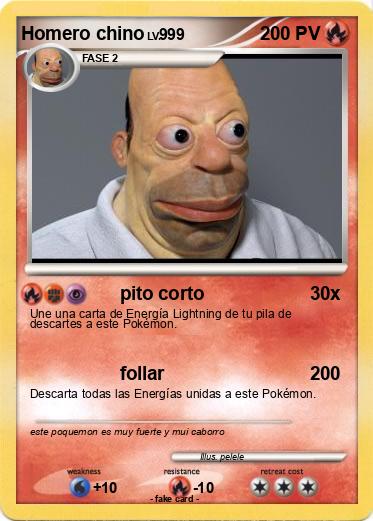 Pokemon Homero chino