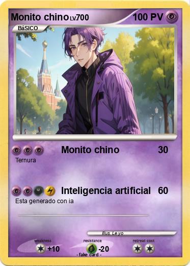Pokemon Monito chino