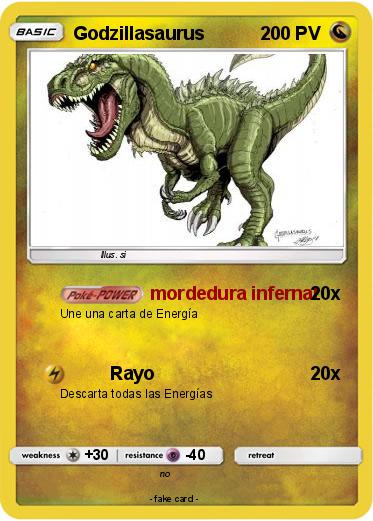 Pokemon Godzillasaurus