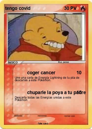 Pokemon tengo covid