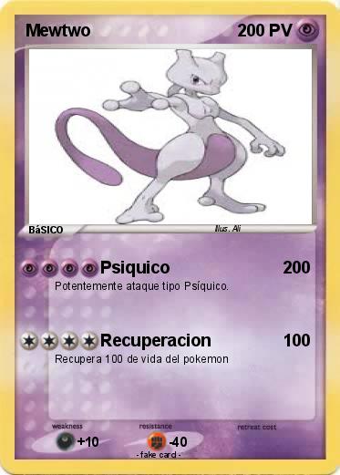 Pokemon Mewtwo