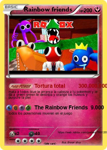 Pokemon Rainbow friends
