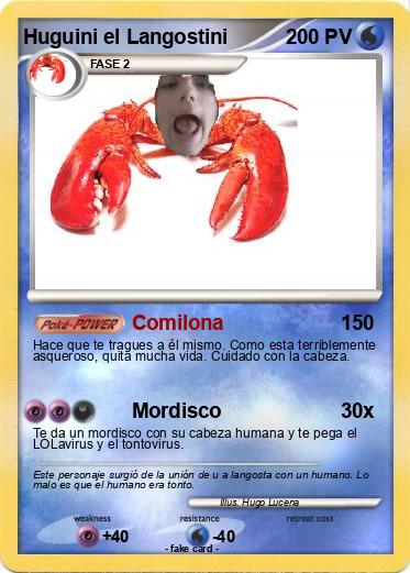 Pokemon Huguini el Langostini